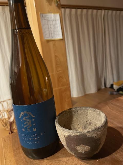 <b>買った品で<br>夜日本酒をいただいた)^o^(気に入った物で呑むのはとても至福である(^^)</b>