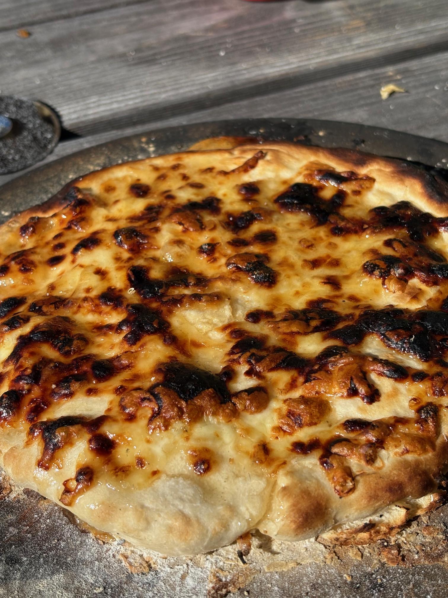 ラストは、チーズ＆はちみつ！焼き具合もばっちりで！味も言うことなし(*´▽｀*)<br><br>特別、お出かけはしませんでしたが充実した正月でした！<br>